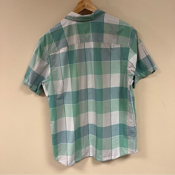 Columbia men’s short sleeve cotton button down  Sz L - Picture 3 of 7